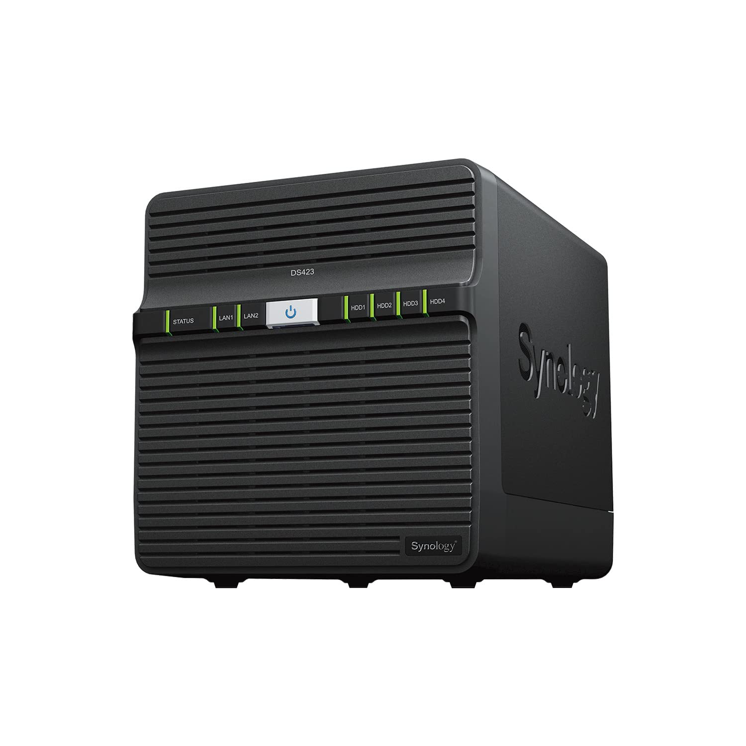 Synology NASキット 4ベイ DS423 /G【ガイドブック付】 クアッドコアCPU 2GBメモリ搭載 ミドルライトユーザー向け 国内正規代理店品 電話サポート対応品 DiskStation｜生活応援ショップ　店