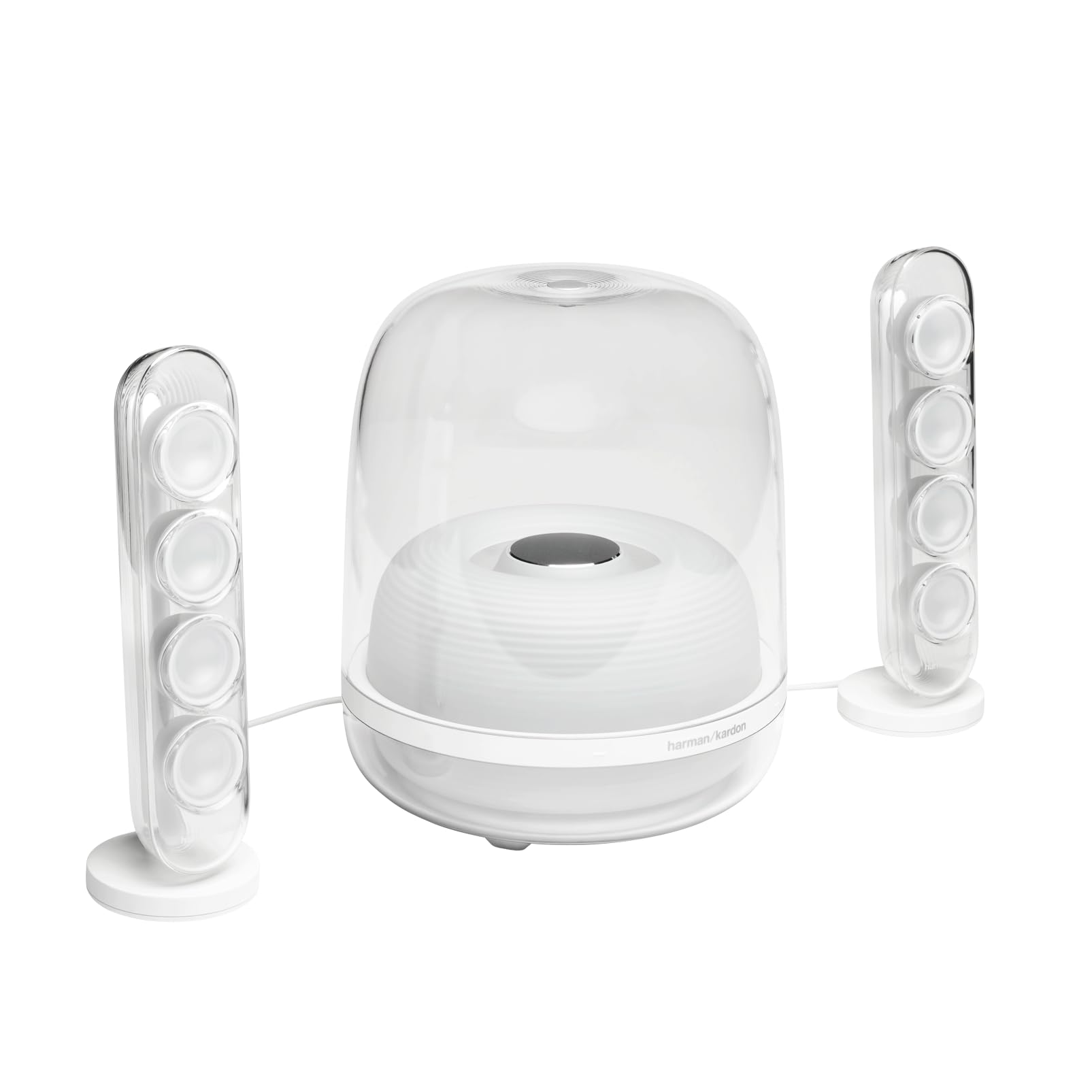 Harman Kardon SoundSticks 4 Wireless Bluetoothスピーカー/サブウファー搭載/電源ケーブル駆動 / 3.5mmアナログ入力搭載 / ホワイト / HKSOUNDSTICK4WHTJN 29,622円