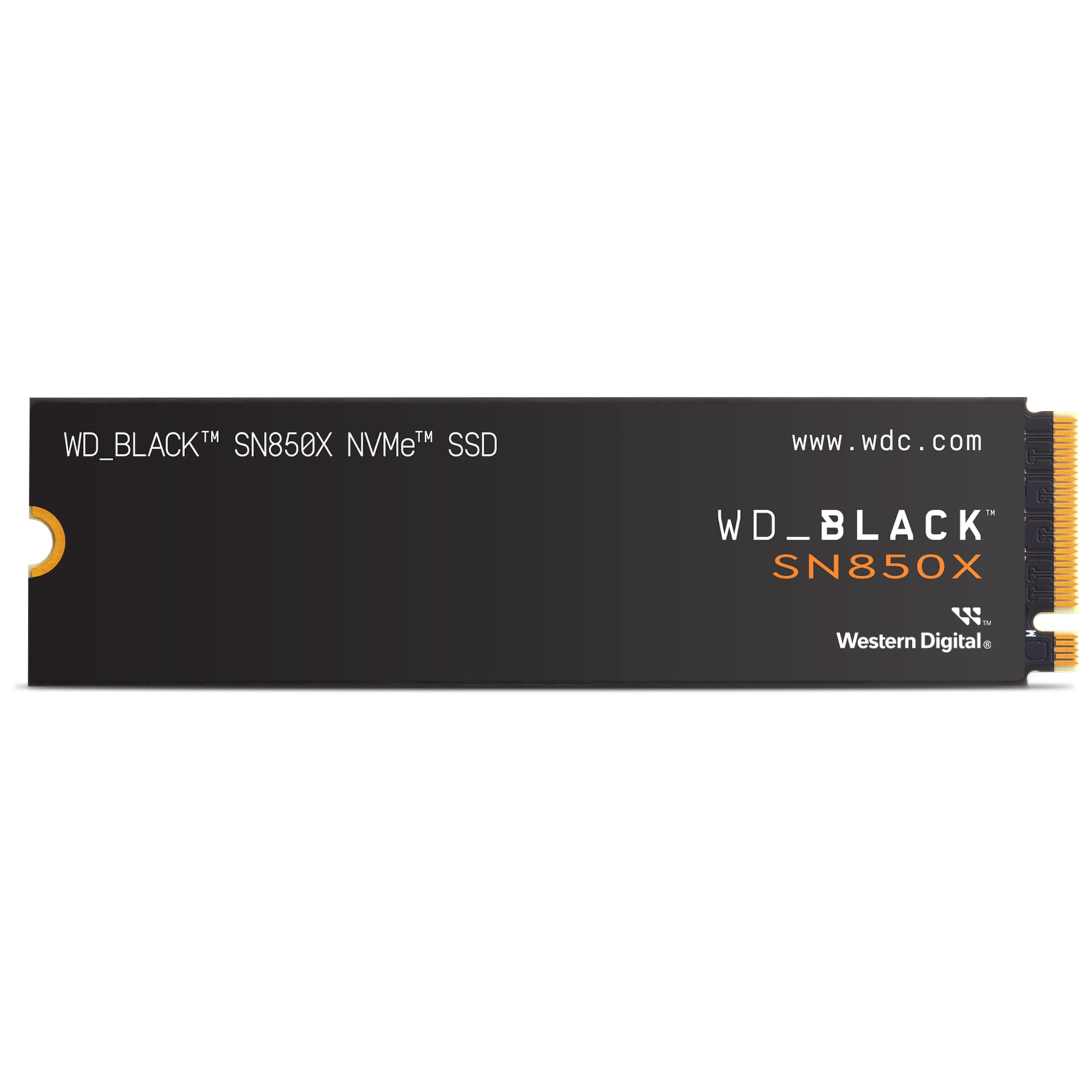 WD_BLACK 1TB SN850X NVMe 内蔵型ゲーミングSSD ソリッドステートドライブ - Gen4 PCIe M.2 2280 最高7,300MB/s - WDS100T2X0E