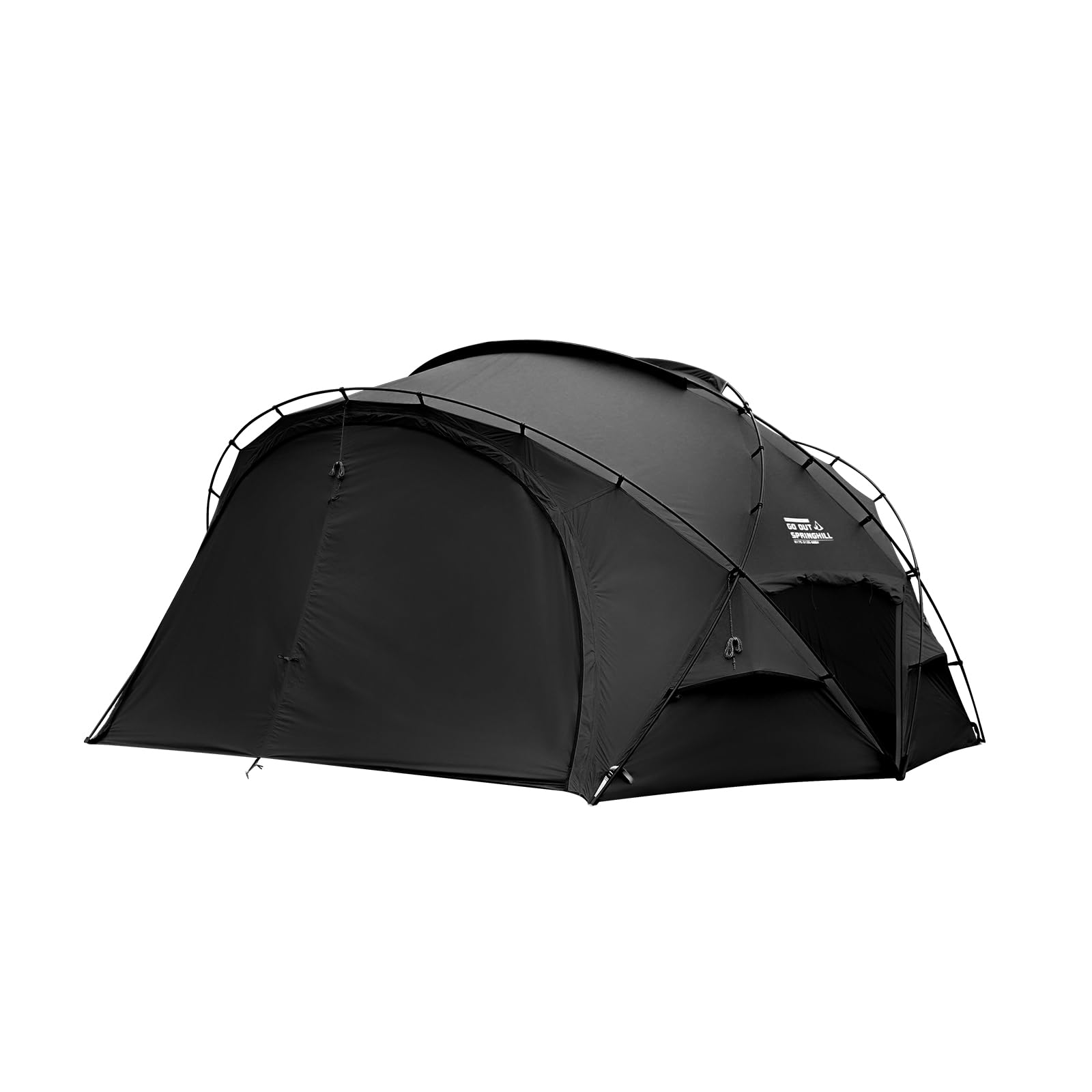 Springhill 崑崙Pro3.0 ドームテント ブラック TPU幕付属 楽天市場】Springhill崑崙Pro3.0ドームテント4-6人用煙突穴付き自立式