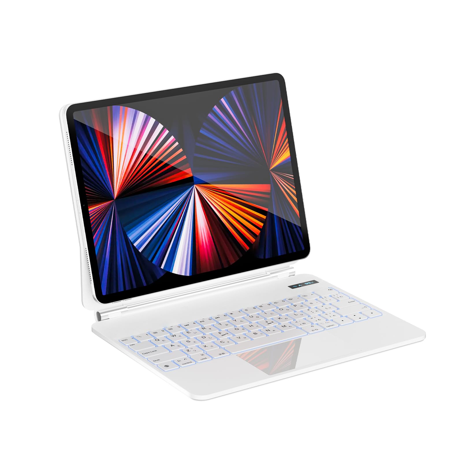 マジックキーボード SUKEBON iPadAir11インチ（M3/M2） iPadAir 第4/5世代10.9インチ iPadPro第1/2/3/4世代11インチ キーボード付きケース 日本技適認証取得 磁気吸着 iPad Air/Pro用 電量表示 ト