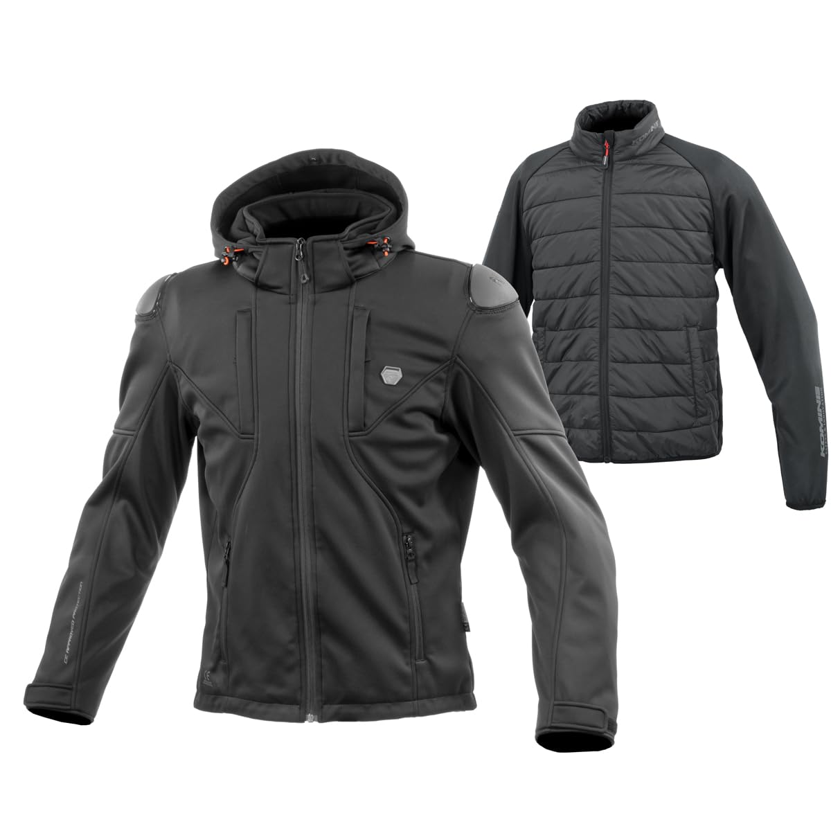 [KOMINE] バイク用ジャケット 07-6235 Black 3XL