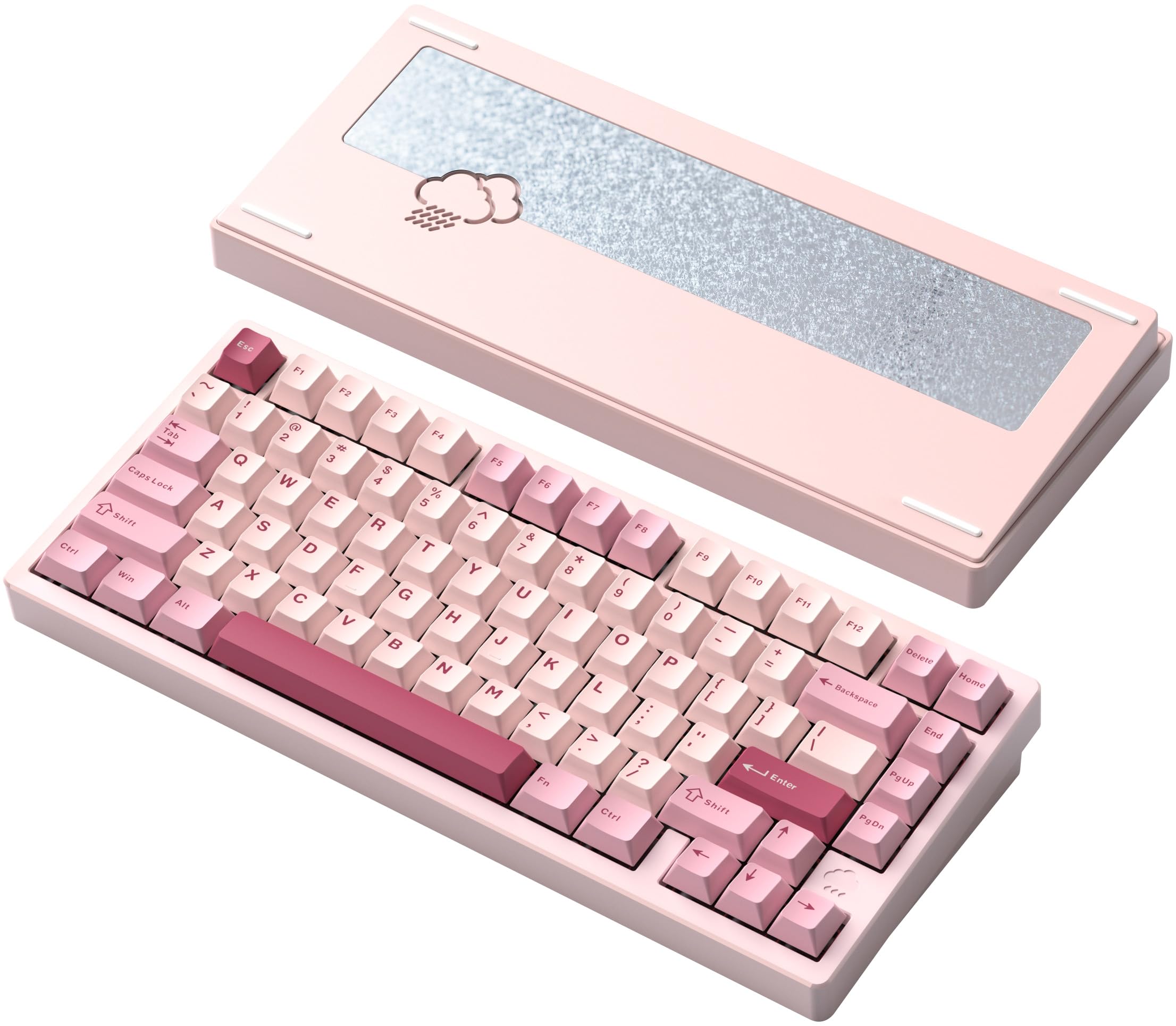 楽天市場】【WOBKEY Rainy 75キーボード】雨音のような打鍵音