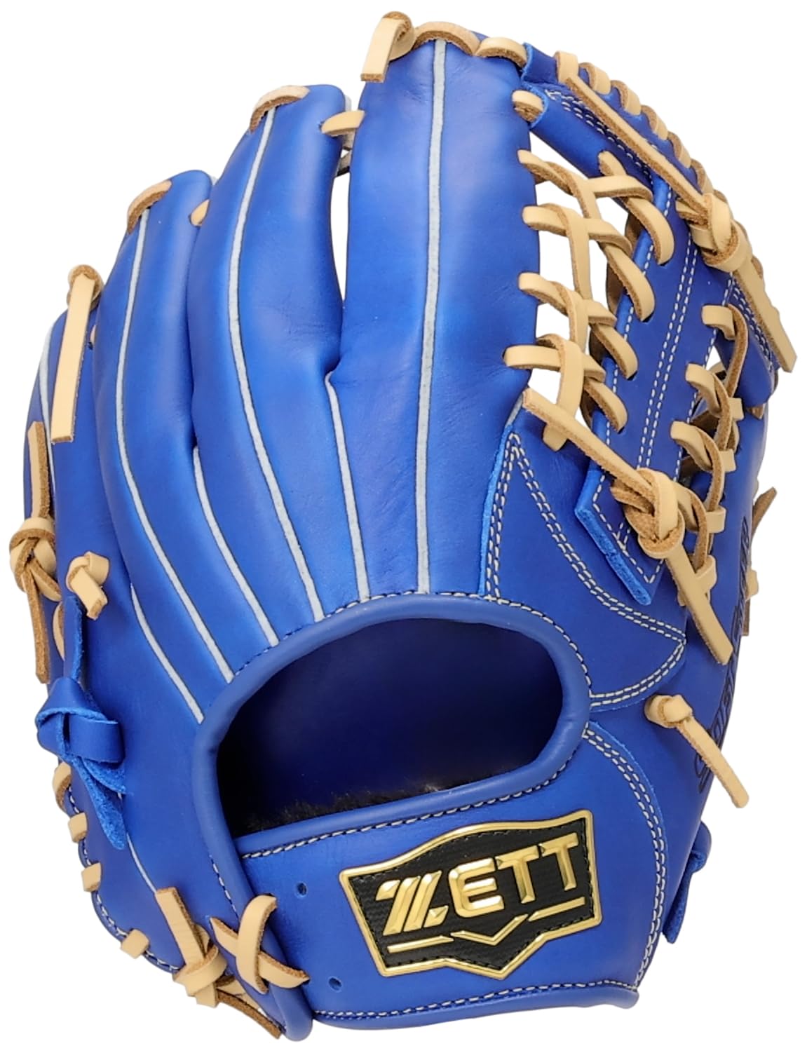 ゼット(ZETT) 少年軟式 グラブ ソフトステア オールラウンド用 ロイヤルブルー×パステルブラウン 右投げ用 サイズ:M BJGB74440