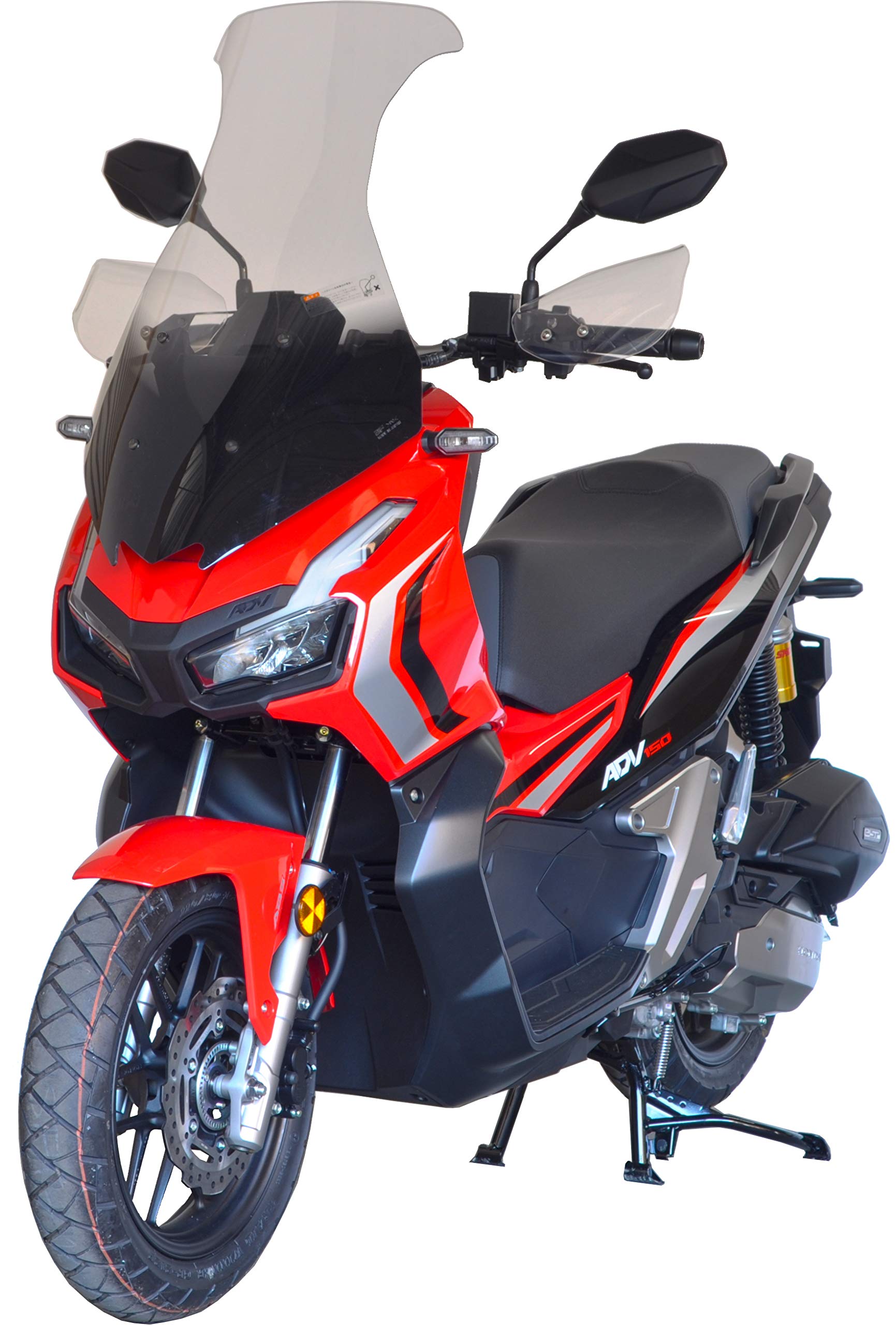 旭風防 ロングスクリーン ポリカーボネイト樹脂/日本製 ADV150(2BK-KF38) クリア ADV-13|生活応援ショップ 店