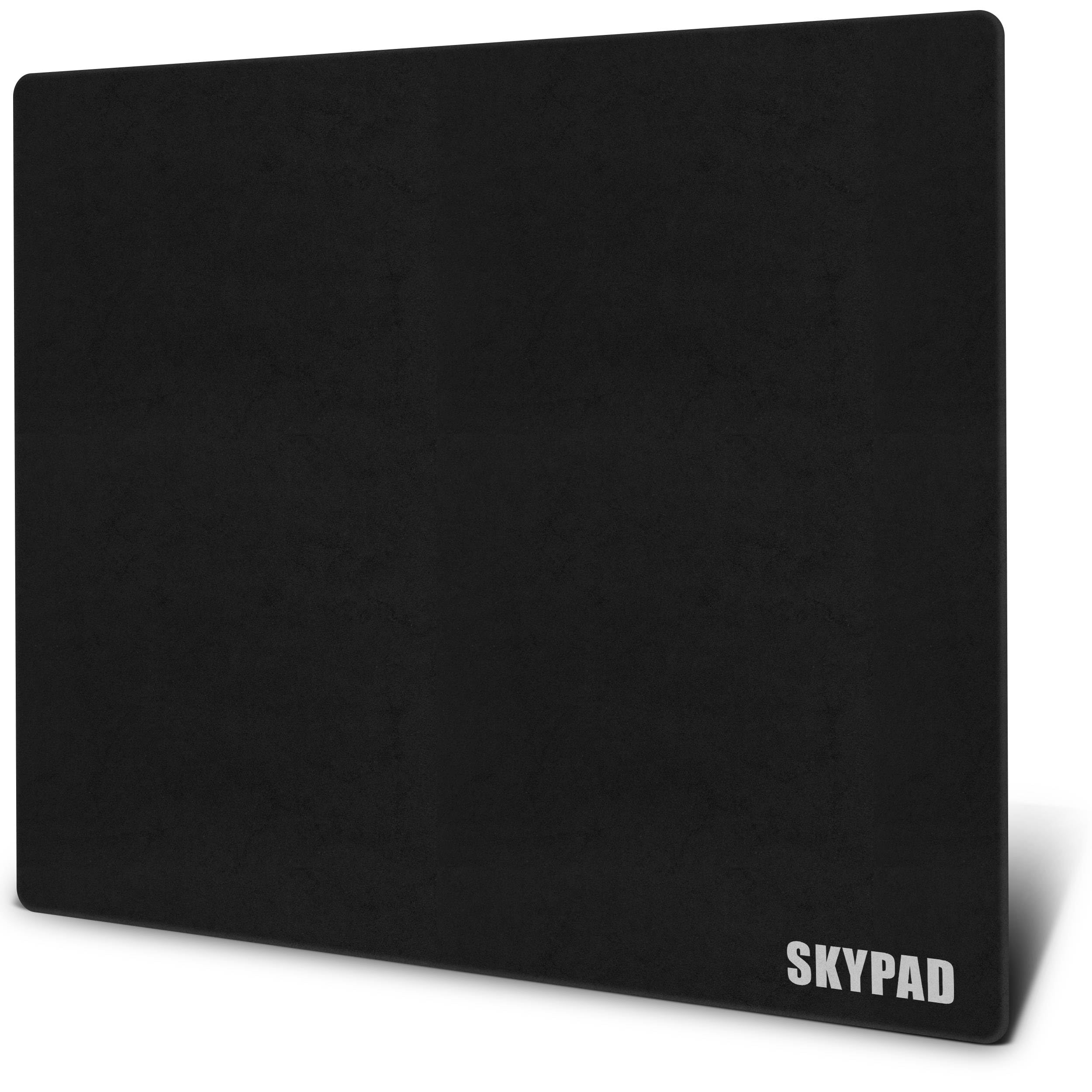 SkyPAD 3.0 XL ゲーミングガラスマウスパッド テキストバージョン|プロフェッショナルeスポーツラージサイズマウスパッド|400×500mm|黒|精度とスピードを向上させた特殊ガラス面。|生活応援ショップ 店