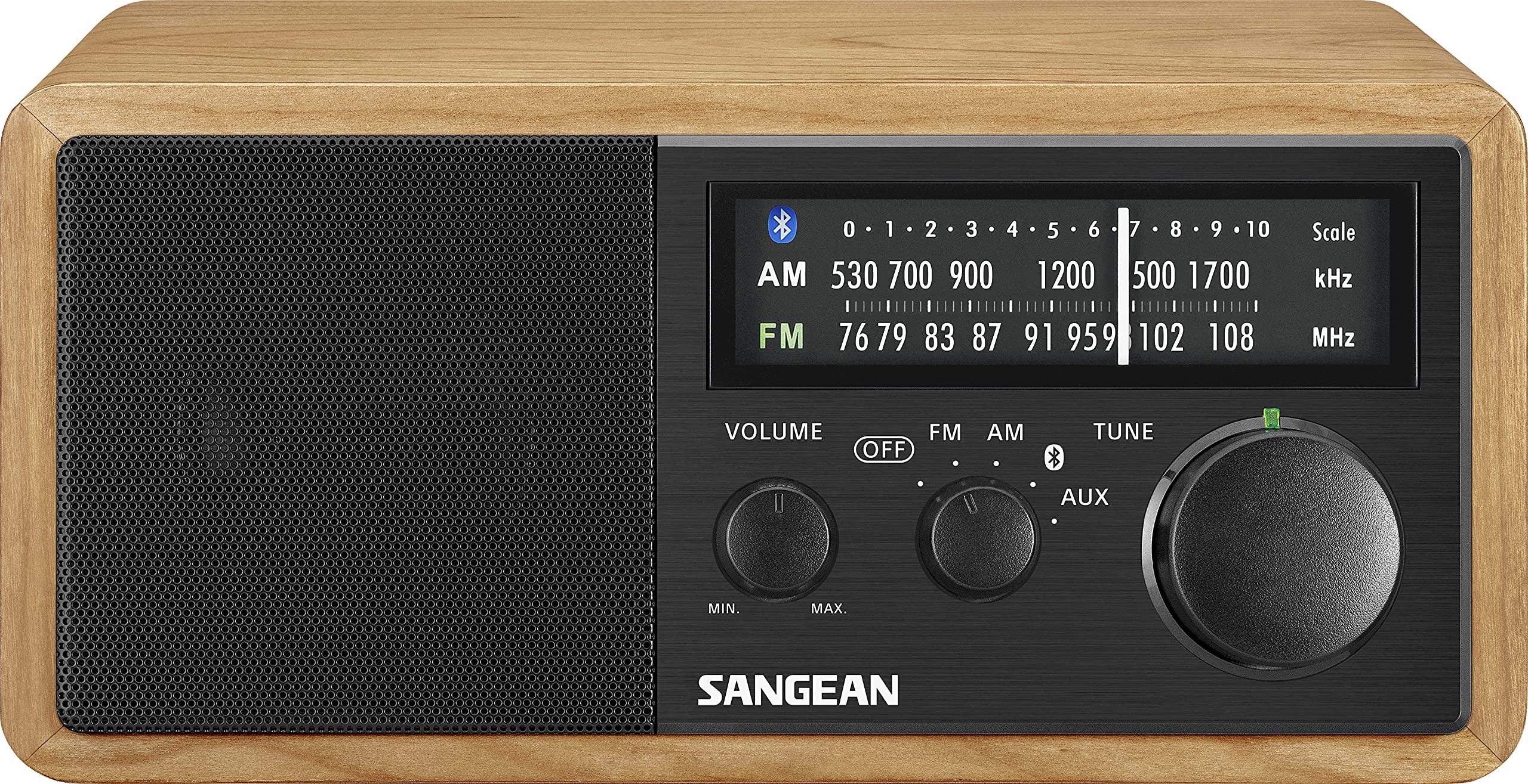 SANGEAN FM/AMラジオ対応 ブルートゥーススピーカー チェリー/ブラック WR-302 ［Bluetooth対応］｜生活応援ショップ　店