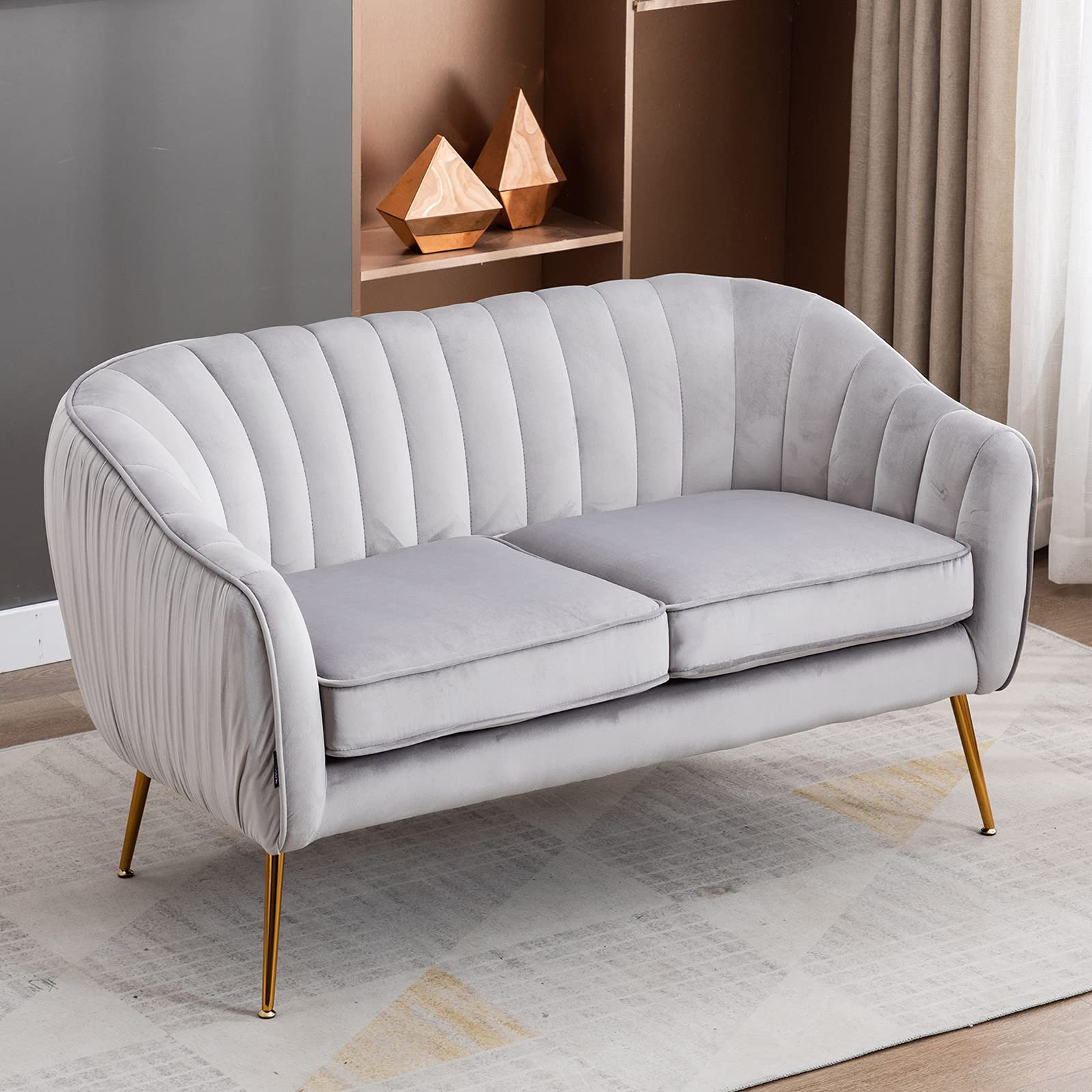 楽天市場】Altrobene 2人掛け ソファー ベルベット ソファ モダン