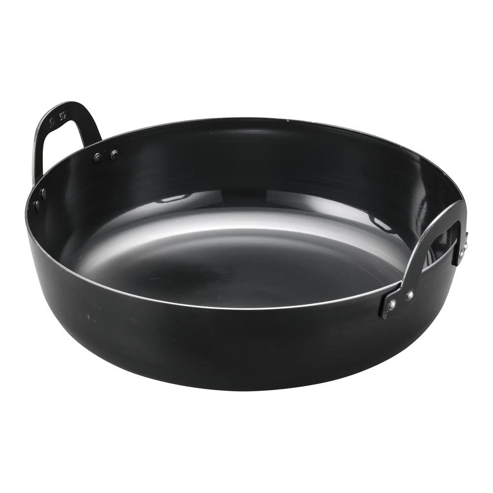 遠藤商事 業務用 厚板揚鍋 39cm 鉄 日本製 AAG09039