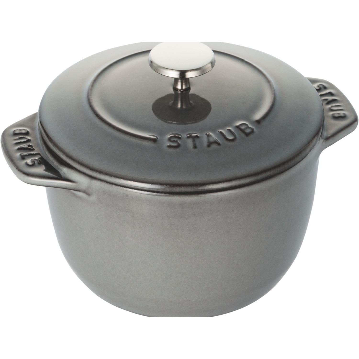 staub ストウブ 「 ラ ココット de GOHAN 薄墨色 S 12糎 」 田の実鍋 炊飯 1合 鋳込み ホーロー 鍋 炊飯器 【日本置き目売りわたす品】 La Cocotte de GOHAN 40509-702