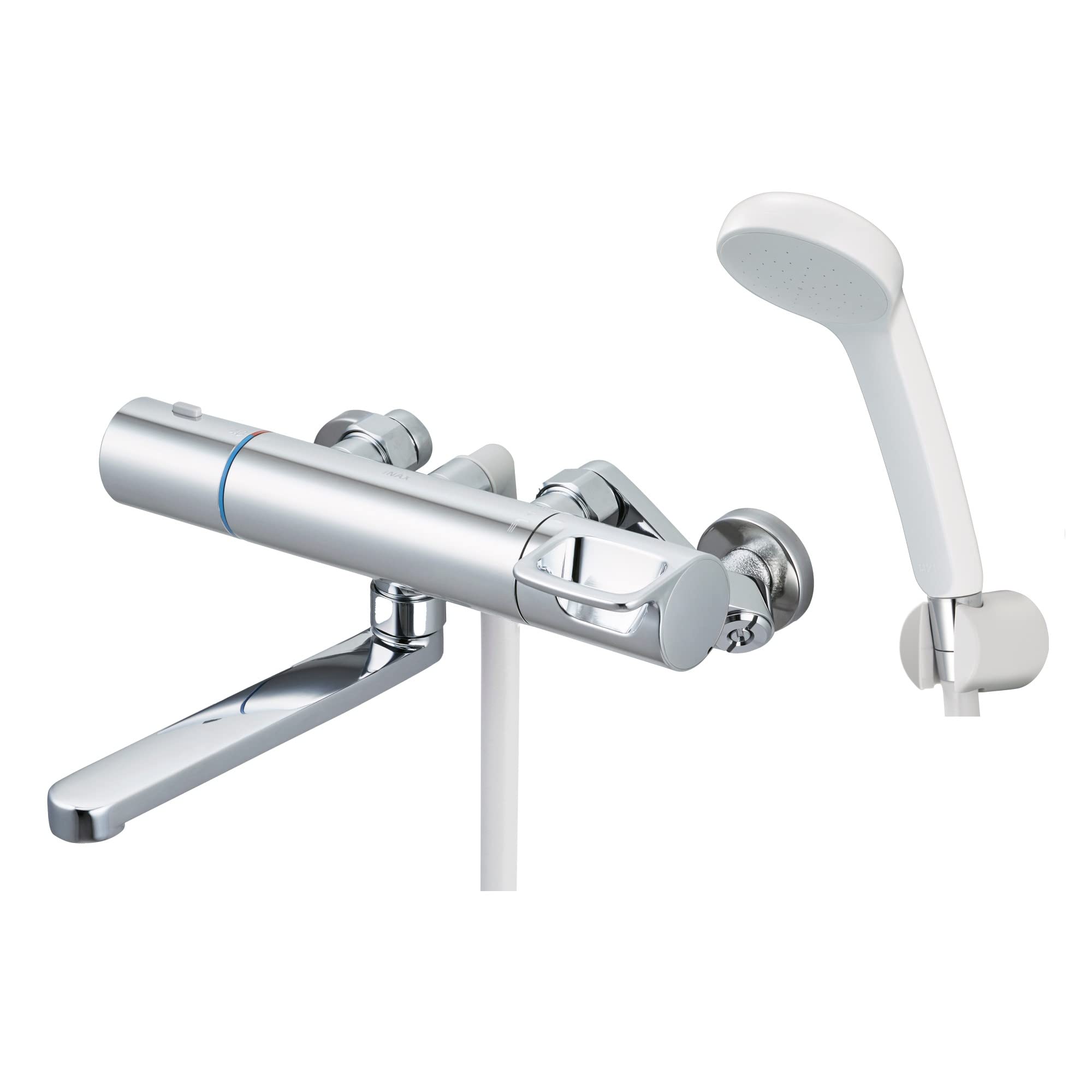 LIXIL ( リクシル ) INAX サーモスタット付バス水栓 RBF-912 (メッキハンドル・エコアクアシャワー) 一般地用 浴室 シャワー 混合水栓 水栓
