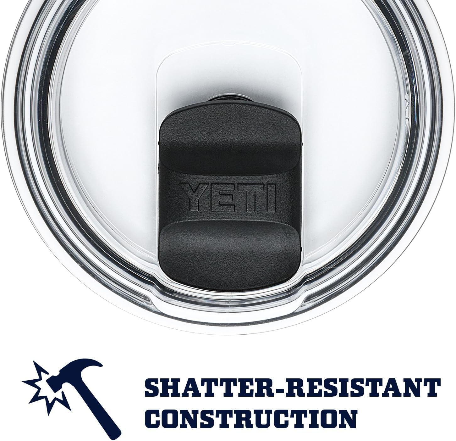 YETI Rambler 10オンス 積み重ね可能 ローボール 2.0 真空断熱 ステンレススチール マグスライダー蓋付き ブラック