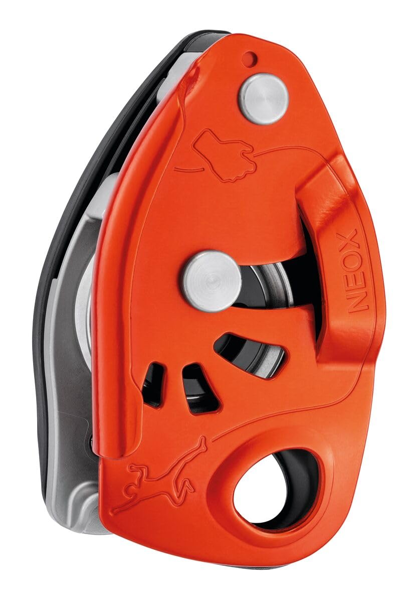 Petzl NEOX - クライマーセキュリティ、オレンジ。