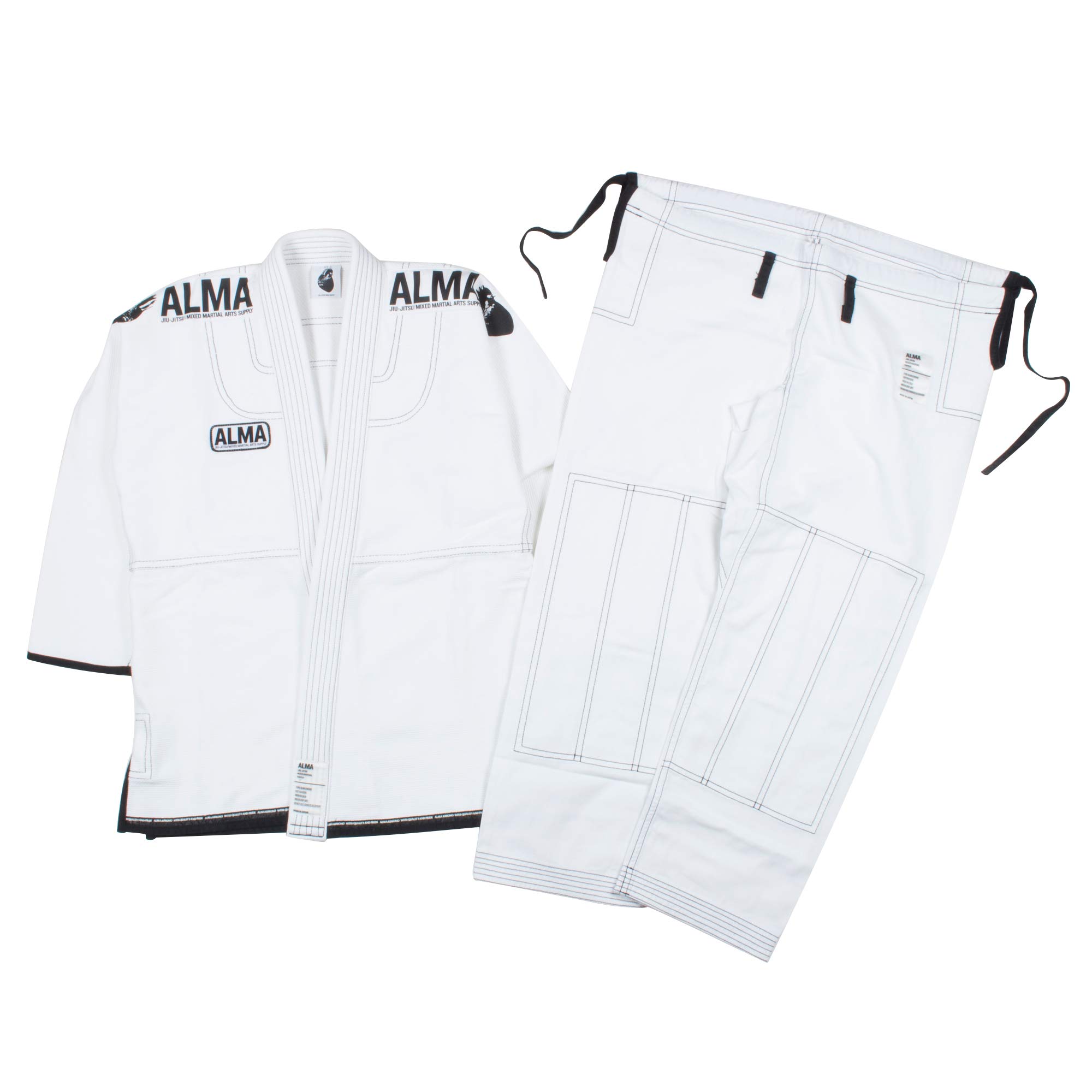 ALMA(アルマ) スーパーノヴァ 柔術着 JU3-A2-WH 白 A2|生活応援ショップ 店