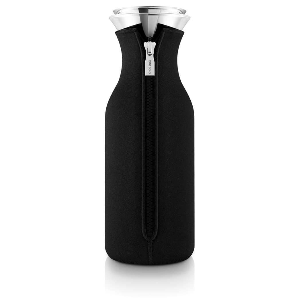 eva solo エバソロ Fridge カラフェ 1L ピッチャー 冷水筒 ガラス 耐熱ガラス 保温 保冷 北欧 食洗機対応 ジャグ デカンタ おしゃれ コーヒー ブラック