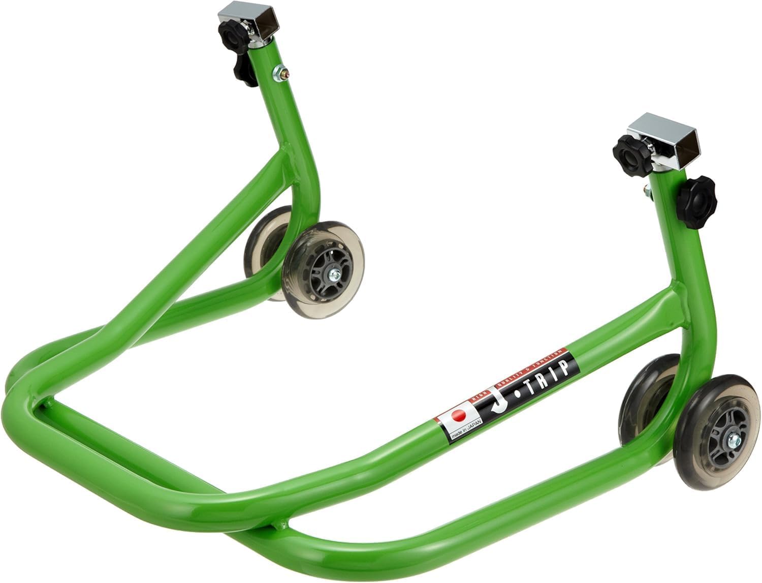 ジェイトリップ(J-TRIP) バイクスタンド ショートローラースタンド(受け金具別) ライムグリーン JT-125LG メンテナンススタンド｜生活応援ショップ　店