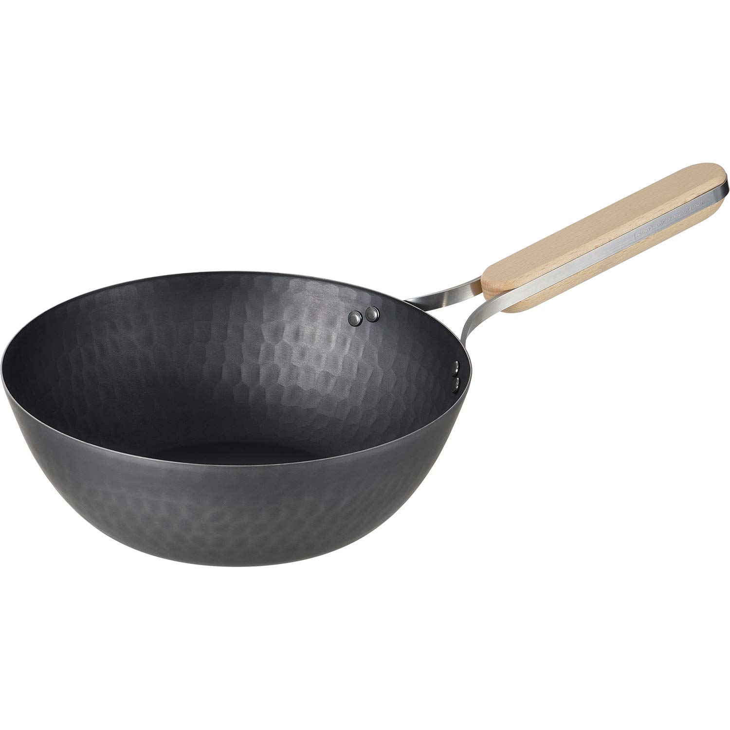 和平フレイズ 新潟 燕三条 鉄 中華鍋 22cm IH ガス 片手 北京鍋 炒め鍋 フライパン 日本製 国産 enzo エンゾウ en-011