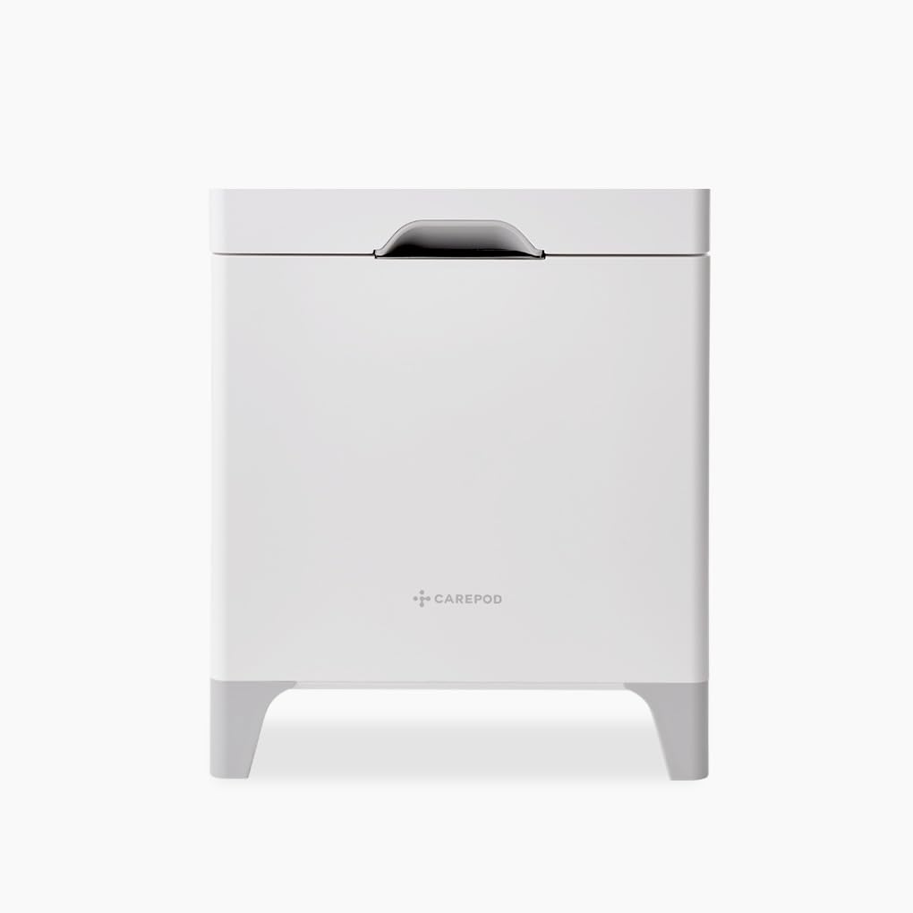 【低温スチーム式】Carepod 加湿器 X50 3秒 簡単洗浄 オールステンレス 30時間使用 大容量 スタンド別売り インテリア加湿器 Cube