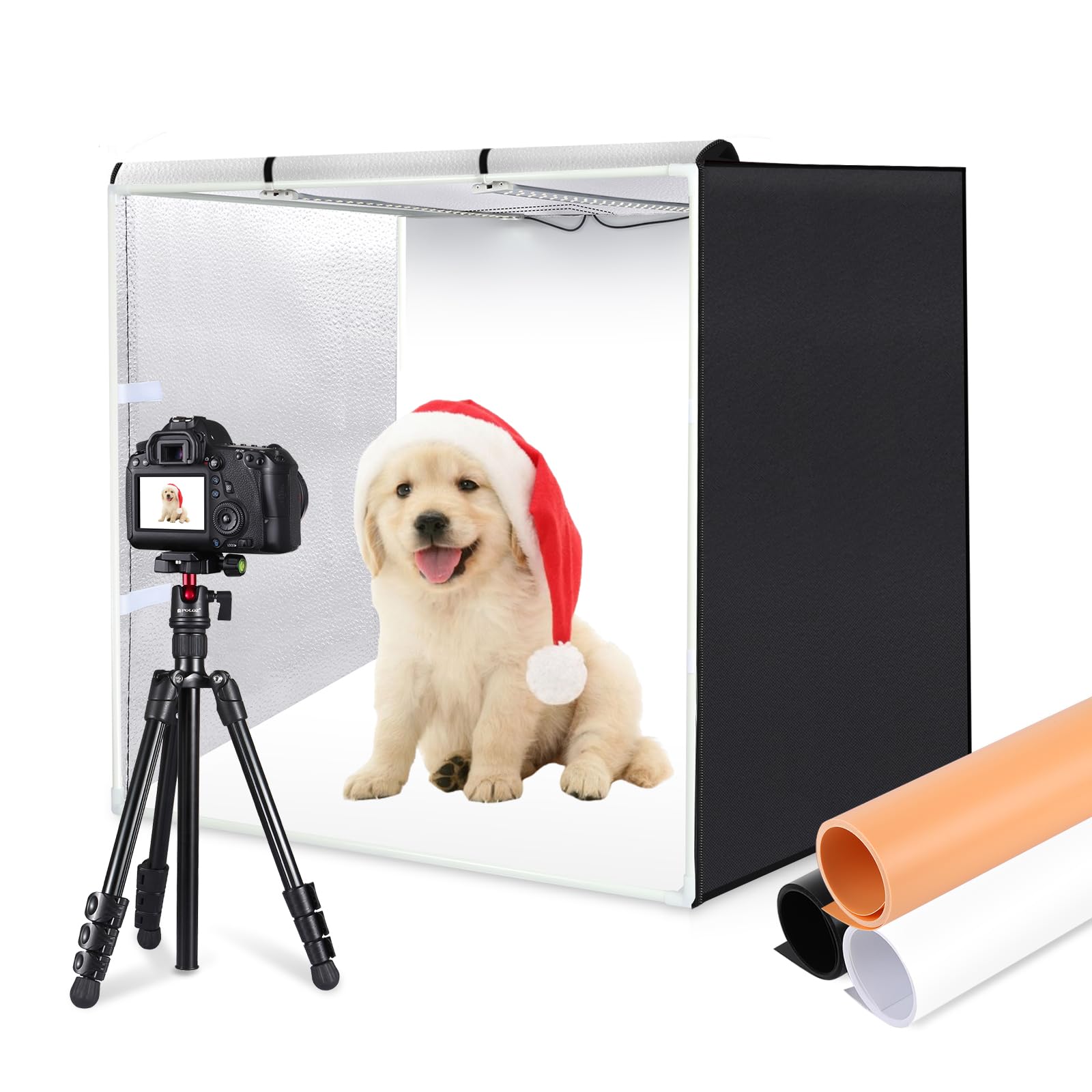 大型撮影ボックス 楽天市場】【80cm】 PULUZ 大型撮影ボックス 80*80*80cm 撮影キット