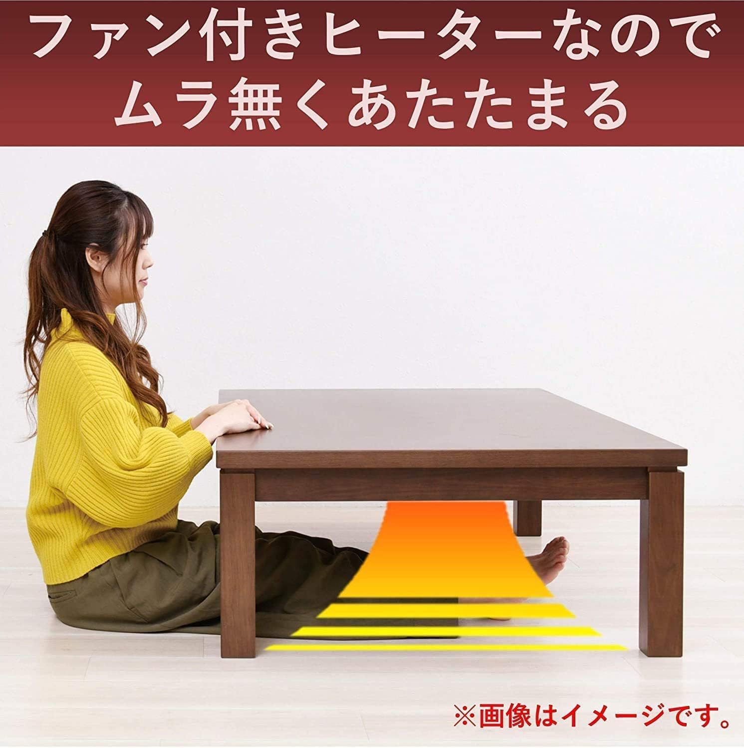 メトロ電気工業 こたつ ヒーター 取替えヒーター U字型カーボンヒーター 手元温度コントロール式 MCU-501E(DKB)