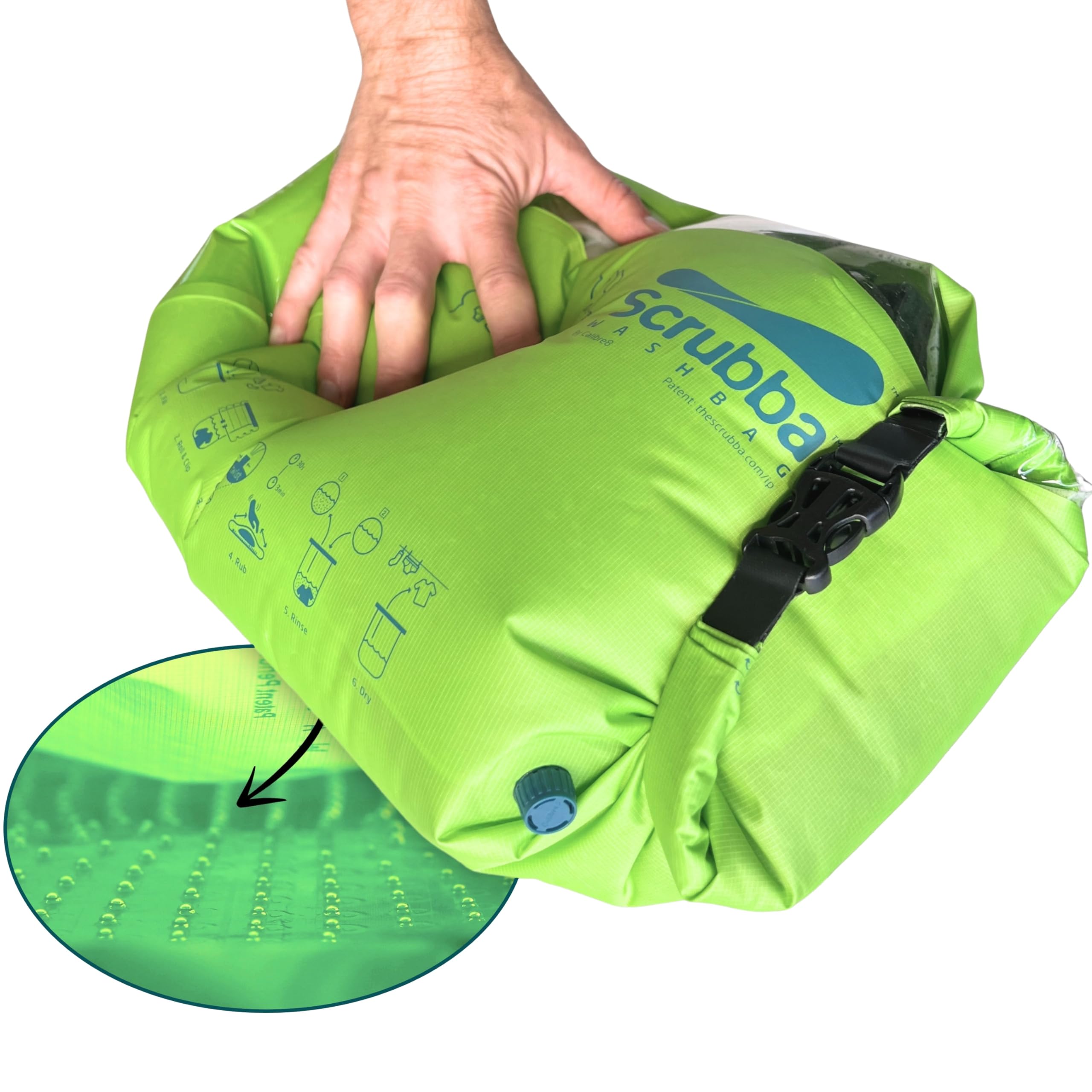 Scrubba Washbag スクラバ ウォッシュバッグ 携帯用洗濯袋 2017年モデル