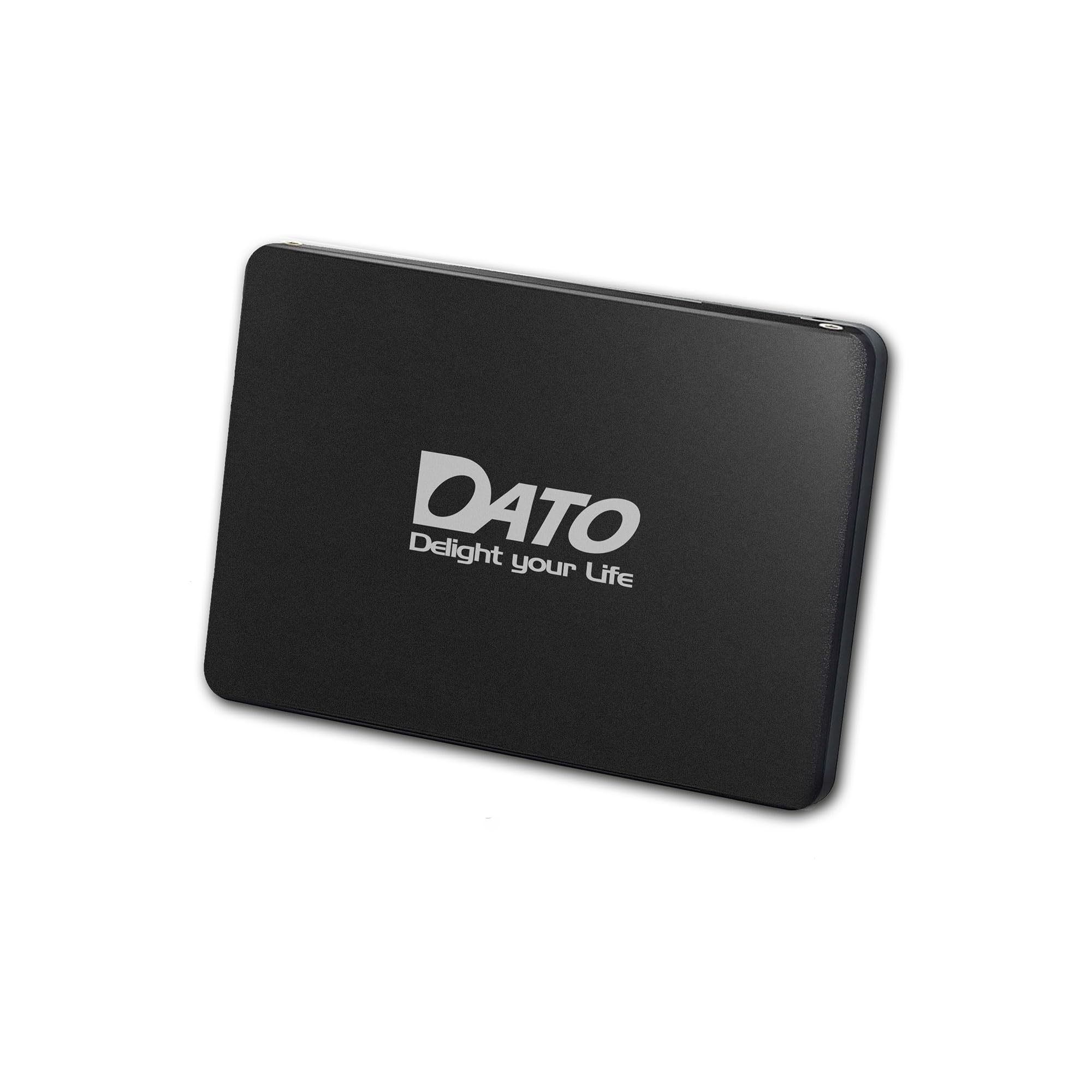 DATO SSD 512GB 2.5インチ SATA3 6Gbps 内蔵型 高速ソリッドステートドライブ 最大読込535MB 書込500MB 3D NAND SLCキャッシュ搭載 ノートPC デスクトップ交換用 3年メーカー保証