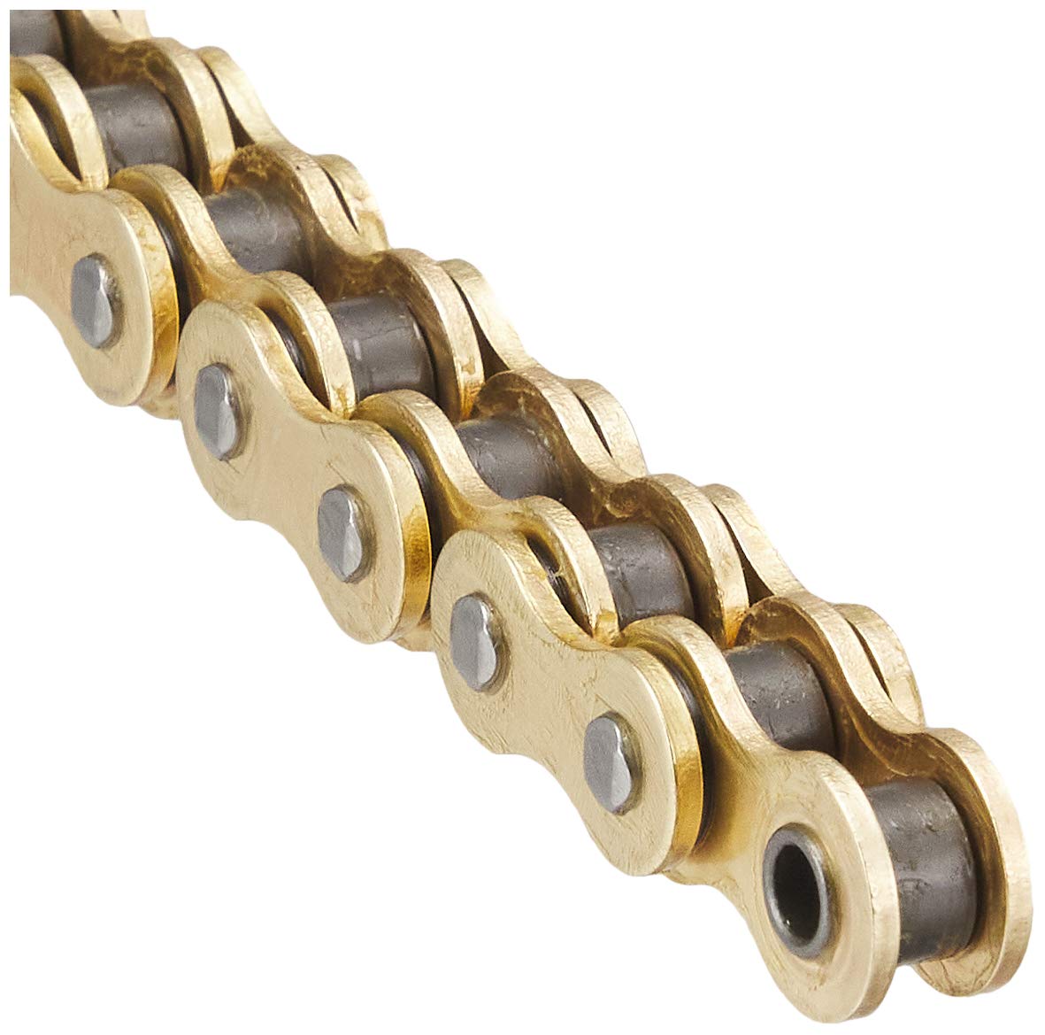D.I.D(大同工業)バイク用チェーン 軽圧入クリップジョイント付属 520ERVT-118FB G&G(ゴールド) X-リング 二輪 オートバイ用 358248