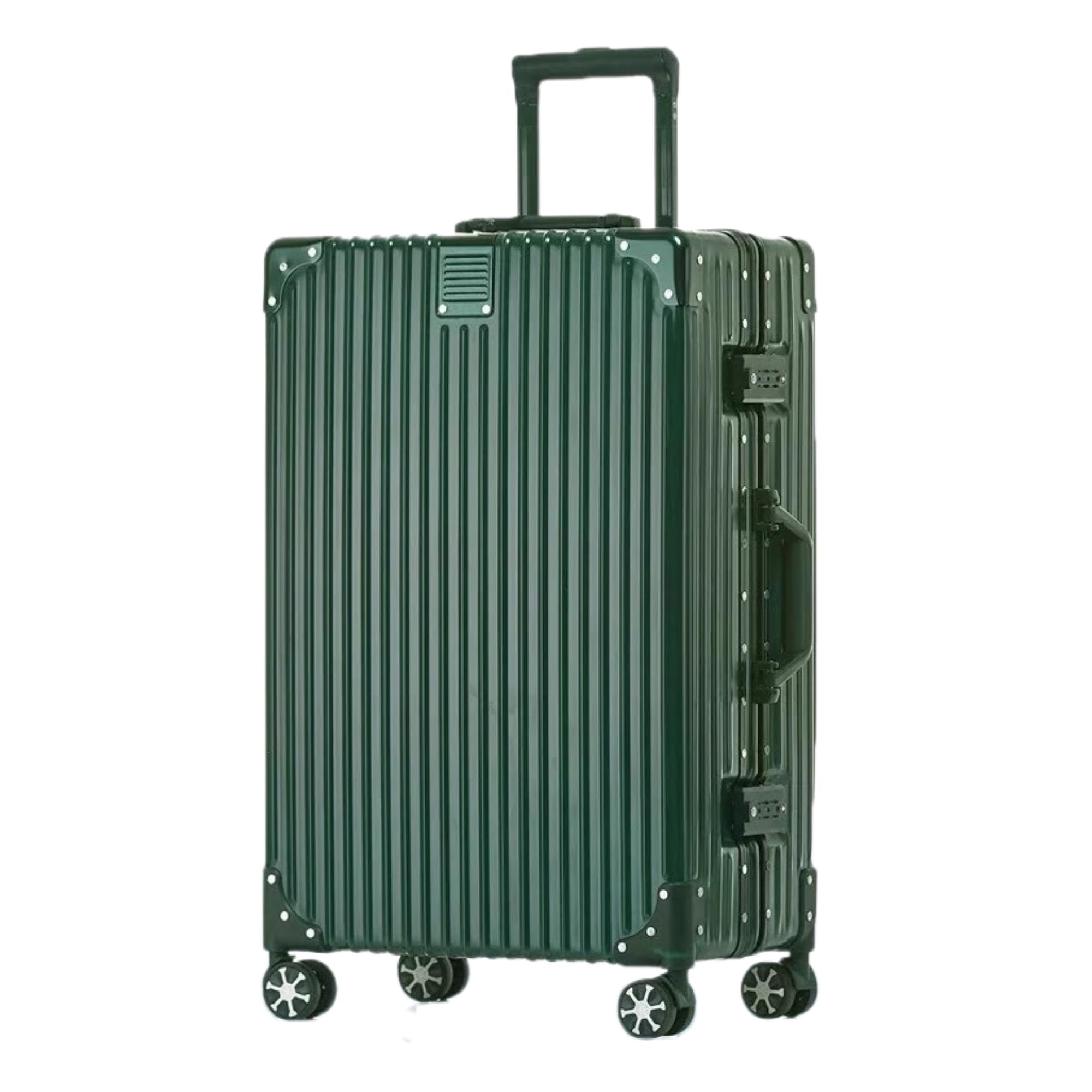 スーツケース アルミフレーム キャリー ケース 預け入れスーツケース グリーン 楽天市場】[Yuweijie] スーツケース アルミフレーム キャリー ケース