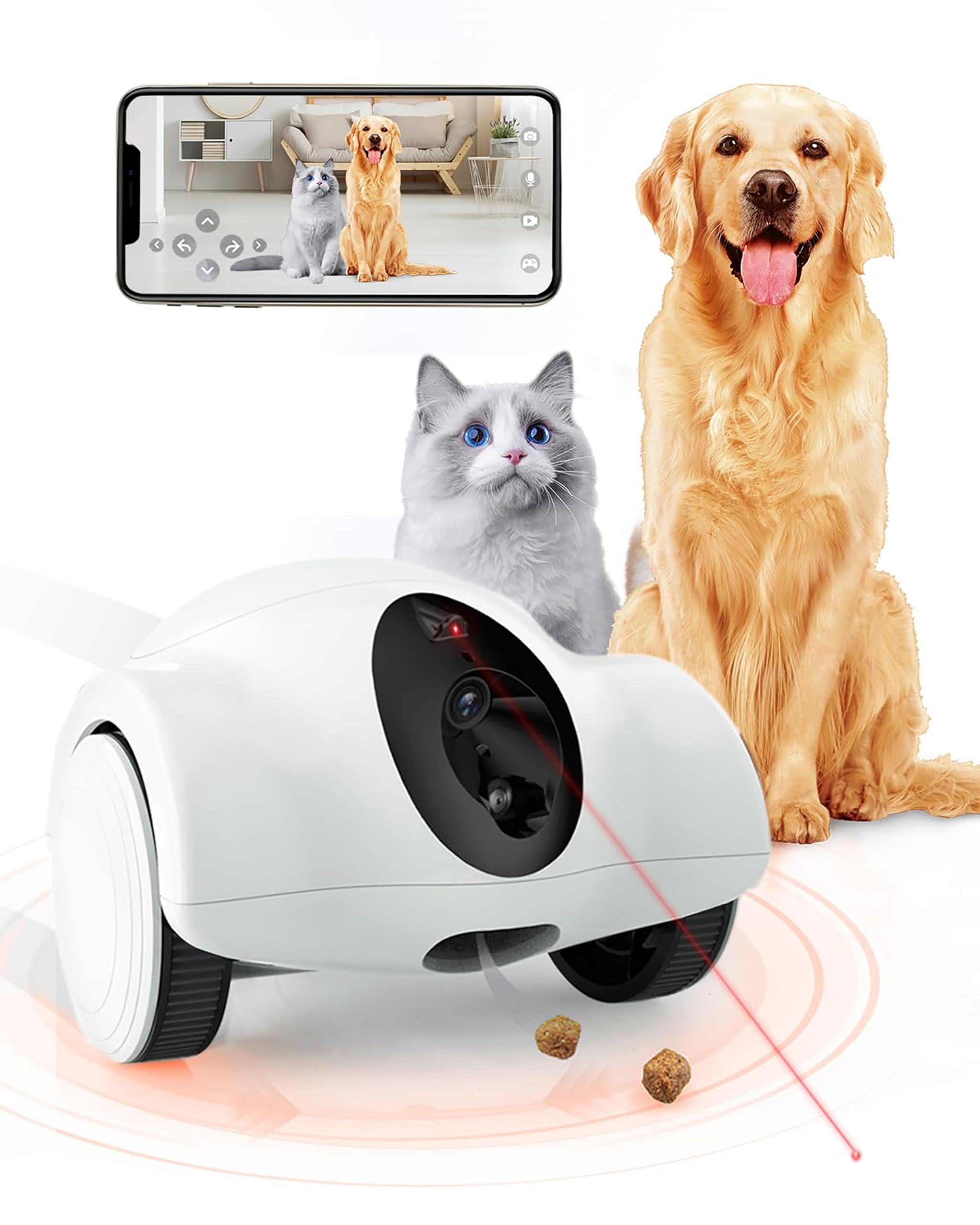 値下げ★未使用★skymee Owl Robot 移動式ペットカメラ 自動給餌器 2025年最新】skymeeの人気アイテム - メルカリ