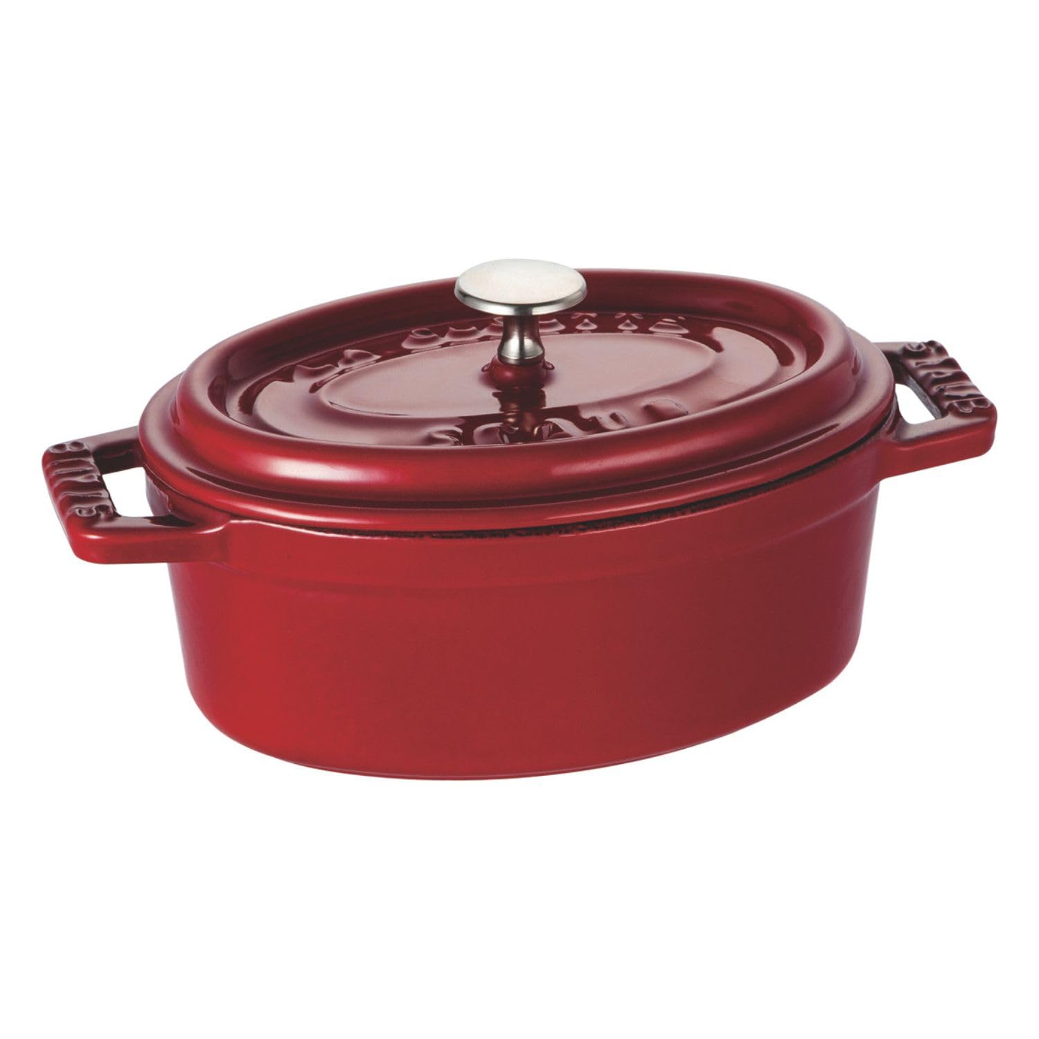 staub ストウブ 「 ミニ ピコ ココット オーバル 桜んぼう 11糎 」 たわい無い 両手 ホーロー 鍋 【日本置き目売りわたす品】 La Cocotte Oval 40509-807