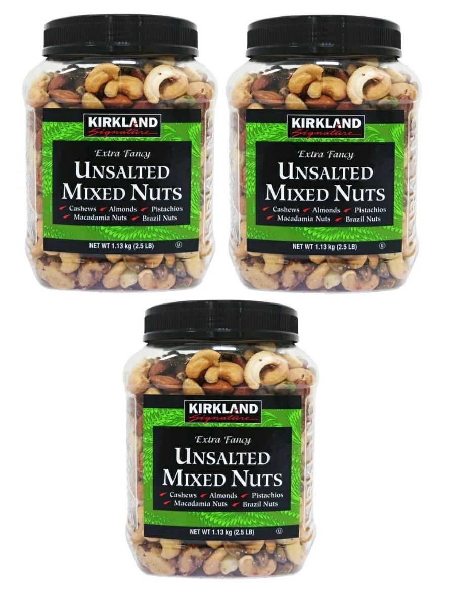 【楽天市場】カークランド KIRKLAND コストコ ミックスナッツ (無塩) 1.13kg × 3個セット 全国一律送料無料 あす楽 賞味