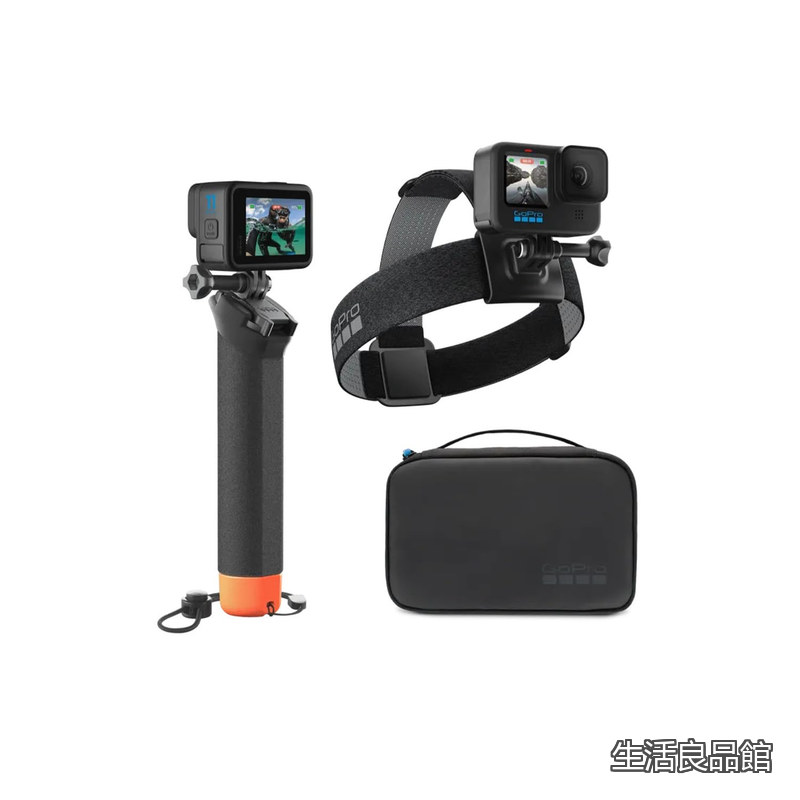 【送料無料】アドベンチャーキット The Handler、ヘッドストラップ2.0、コンパクトケース 公式アクセサリー マウント (AKTES-003)｜生活良品館