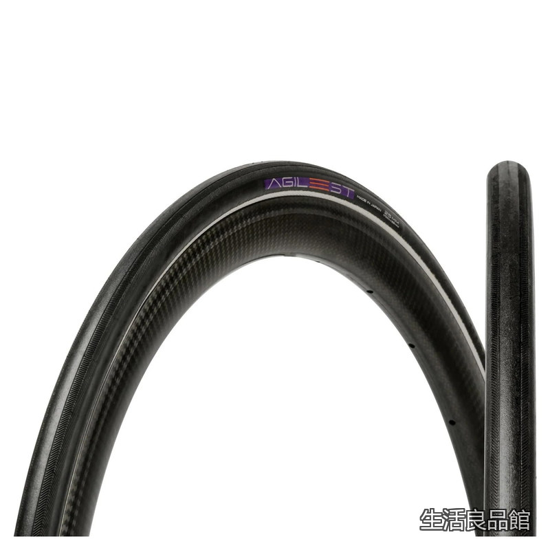 【送料無料】AGILEST TU TUBULAR アジリストTU タイヤ サイクル/自転車 700&times;25mm 黒/黒｜生活良品館