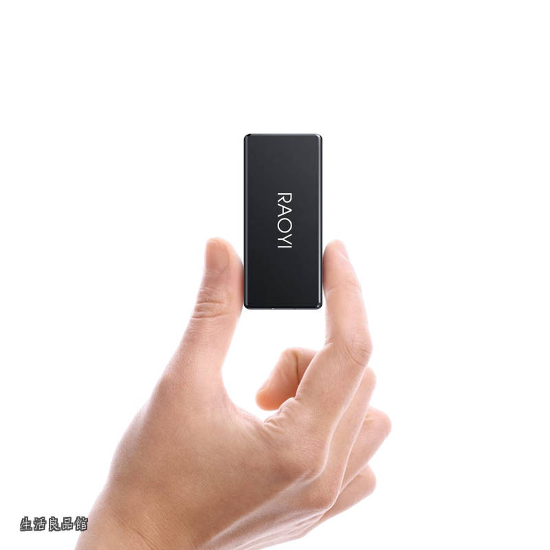 【送料無料】外付けSSD 500GB USB3.1 Gen2 ミニSSD ポータブルSSD 転送速度550MB/秒(最大) Type-Cに対応 PS4/ラップトップ/X-boxに適用 超小型・超高速 耐衝撃 防滴 黒|生活良品館