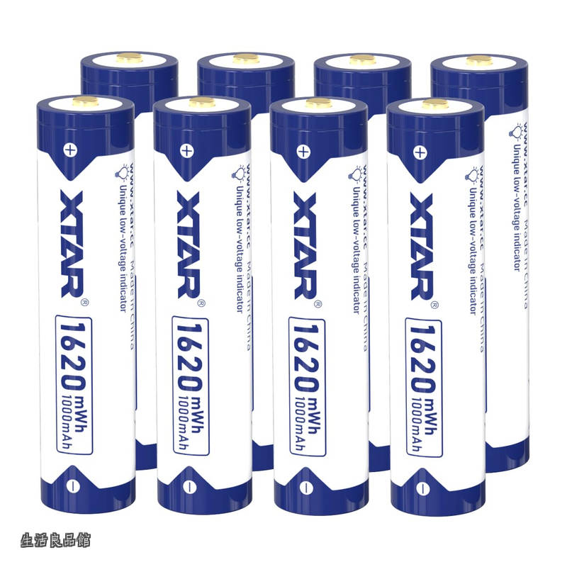 【貨物輸送無料】1.5V 単4リチウム蓄電池 1620mWh 高電気容量AAA申し受ける池 (単四リチウム蓄電池8本)
