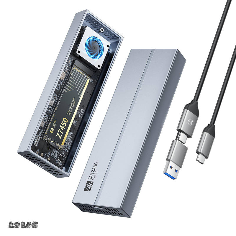 【貨物輸送無料】ZANG MASTER M.2 SSD 外信用販売容れもの 40Gbps 冷やかす愛読者付き添い人の多重冷やかす M.2 容れもの 40Gbps弾丸道路伝わらす 最新のUSB4.0科学技術 M.2 NVMe SSD相応う 軽銀アロイ製の容れもの Thunderbolt 4 SSD 容れもの 2230 2242 2260 2280(M足がかり B+M足がかり)SSD相応う NVMe SSDを受け支える （薄墨色）