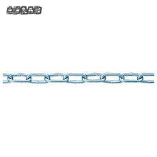 【貨物輸送無料】鉄ユニクロ溶接リンクチェイン 4mm×30m IW2040