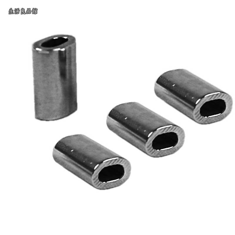【貨物輸送無料】アルミオーバルスリーブ 鉄条縄索径1.0粍用 500入 AYP-10A