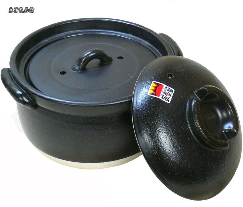【貨物輸送無料】ふっくら ごはん鍋 】 3合炊き 二重蓋 四日市ばんこ焼 (日本製) 【 本格派 ３合炊 】