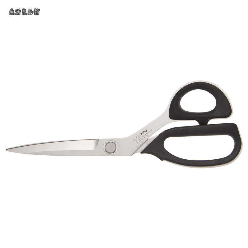 【貨物輸送無料】ラシャ 鋏 250粍 ビニール 入れもの 付 7250 日本製 裁ち鋏 布切りバサミ CA0003