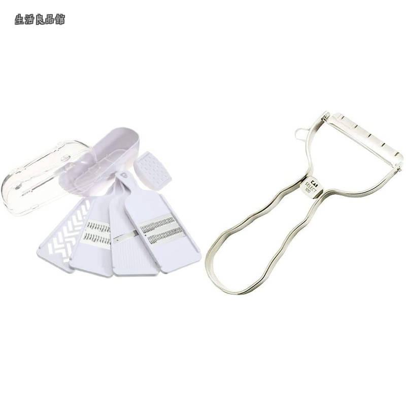 【貨物輸送無料】KAI 膳立て器書き割り SELECT100 DH3027 \u0026 KAI ピーラー(皮むき器)SELECT100 T型 DH3000【書き割り買いとり】