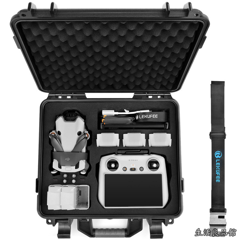 【貨物輸送無料】DJI Mini 4 Pro 雨合羽ハードキャリングケース- DJI Mini 4 Pro ド貸し付け金、DJI Mini 4、Mini 3 Pro、Mini 3 ド貸し付け金、 DJI RC 2、DJI RC、RC N2、RC N1 透過率機および佩び物に相応う (入れもののみ)