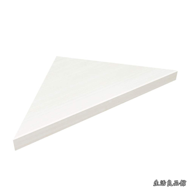 【貨物輸送無料】収納家具 リブニッチ 端っこ手合い ホワイトオバンコール 40×380×380粍 LNC4303-WV