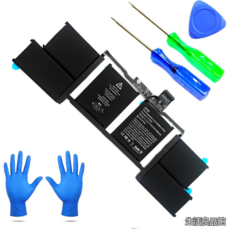 【貨物輸送無料】蓄電池 A1707 其れ相応 MacBook Pro 15in A1707（Late 2016  Mid 2017）EMC 3072 EMC 3162 MLH32 MLH42 MLW72 MLW82 MPTR2 MPTT2 MLH52 MLW92 MPTU2 MPTV2 MPTW2 MPTX2 つづき物 万覚え帳マイコン用（75.01Wh 11.4V 6580mAh）