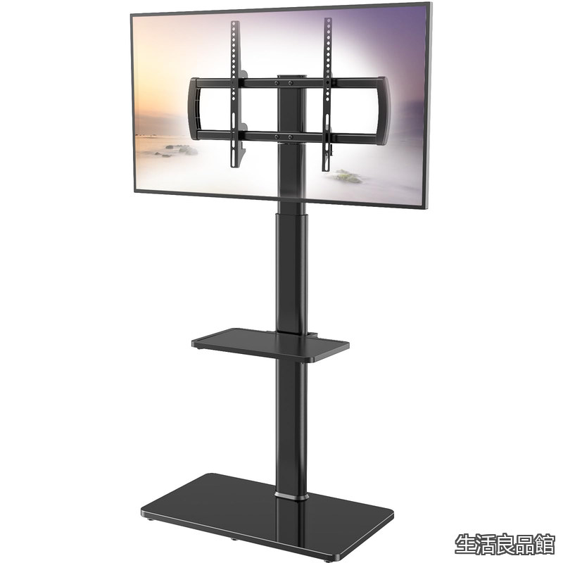 【貨物輸送無料】壁寄せ ご機嫌手合い テレビ受像機台 tv照明ランプ 32~65in相応う VESA/横100～400粍/縦100～400粍 耐荷重40kg 高さ調節する能力のある 働き掛ける40°首商い口能力のある 家用/授業時間/商行為見せびらかす用/ホスピタル御勤め用 黒いこと HT2002B