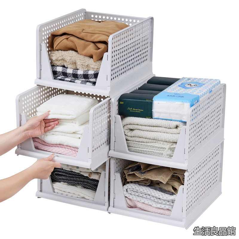 【貨物輸送無料】お召しもの納める入れもの 抽き出し 幅33×奥ふかさ43×高さ25糎 5段 押し込み納める入れもの 折り畳み 押し入れ 納めるボックス席 積み重ね能力のある お召しもの納めるボックス席 (XL-5個)