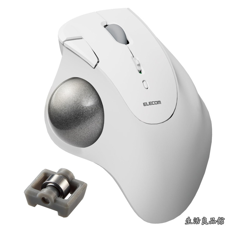 【貨物輸送無料】無線電話 トラックボール二十日鼠 Bluetooth IST ベアリングうしろ押し おや指取りまわし 36粍どんぶり鉢 5名取り草 Windows Mac Chromebook 白いこと M-IT11BRWH