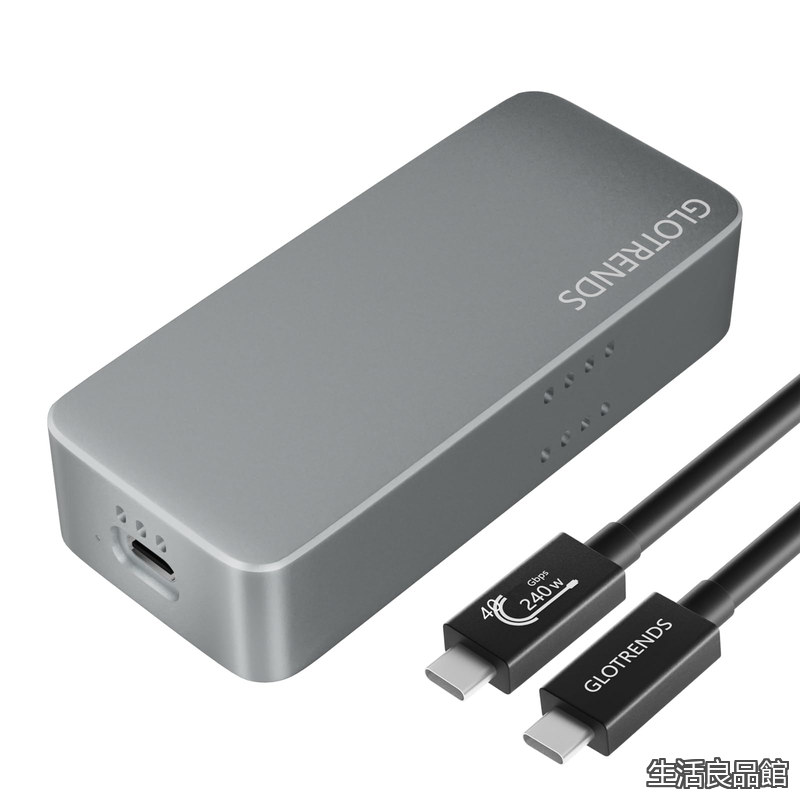 【貨物輸送無料】EM6007 40Gbps M.2 NVMe SSD エンクロージャー｜Thunderbolt5/4/3/USB4\u0026USB3.2 (10Gbps)/3.1/3.0/2.0 相応う｜PCIe3.0 x4 最大限度 3 000MB/s｜8結核症 SSD 相応う