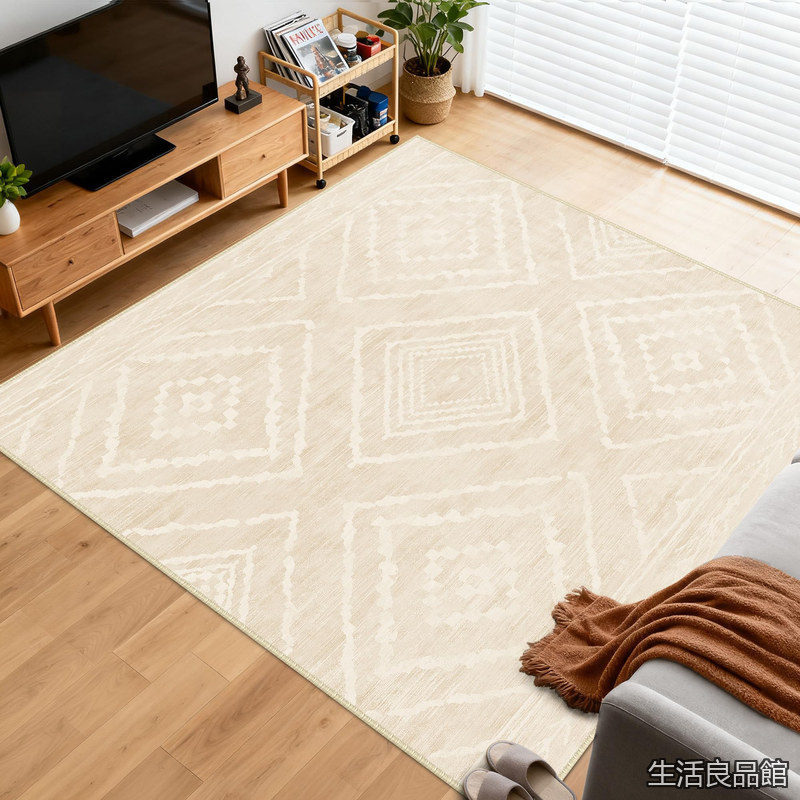 【貨物輸送無料】引っ敷き 引っ敷き 洗える引っ敷き 185×185珊 約2畳 さらっとした手当たり 上滑り打ちきり付き添い人 オール時期 床暖房装置 熱っぽい引っ敷き相応う 軽さ 飾り気の無いに洗い濯ぎ 低ホル