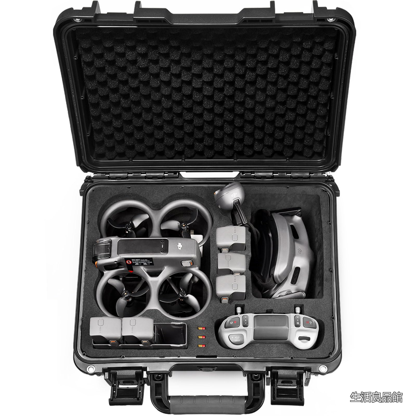 【送料無料】DJI Avata 2 防水ハードケース DJI Avata 2 Fly Moreコンボ に対応 DJI Goggles 3(Goggles N3 には対応していません) DJI RC Motion 3 DJI FPV送信機 3 およびその他のアクセサリー [ケースのみ]｜生活良品館 8,639円